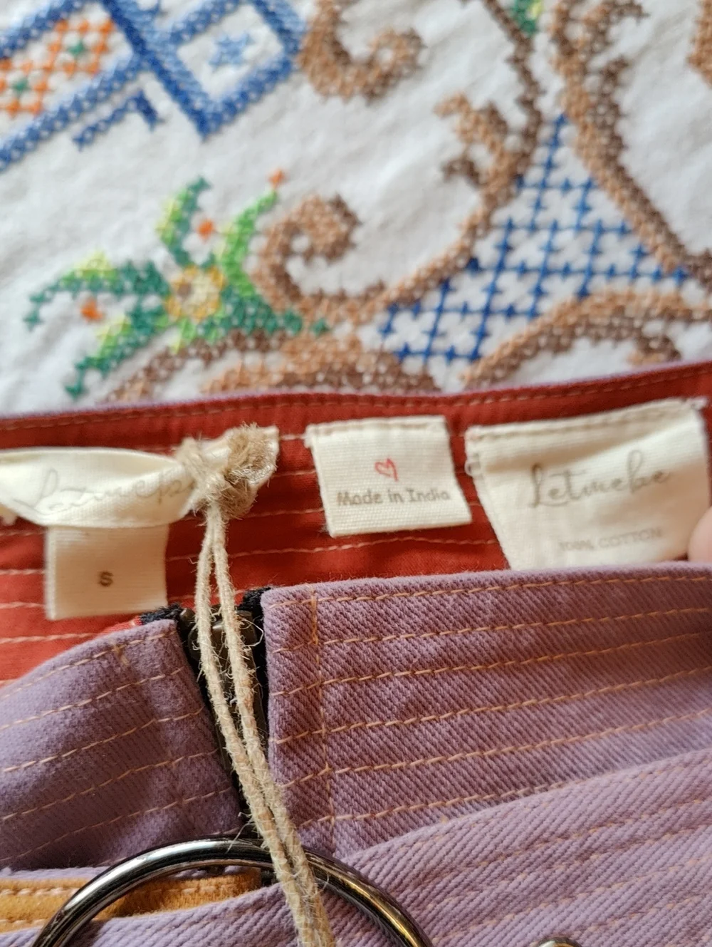 Anthropologie Let Me Be Shirt And Skirt Set S